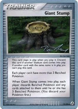 Souche géante, carte Pokémon WCD07 075-4 — extension World Championship Decks 2007
