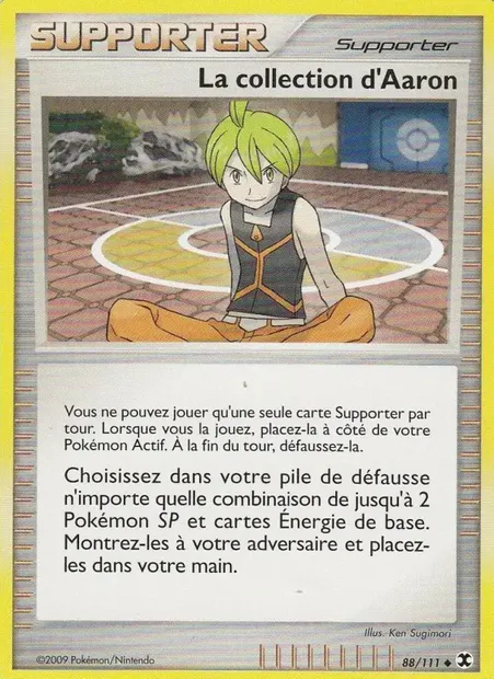 La collection d'Aaron, carte Pokémon RR 88 — extension Rivaux Émergeants
