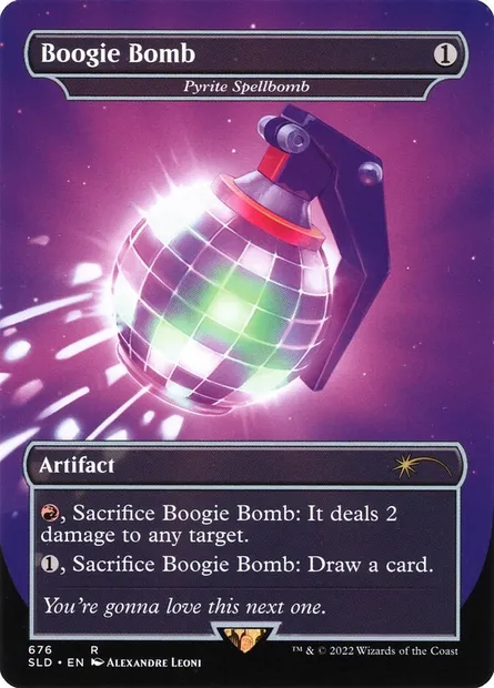 Pyrite Spellbomb, Magic card SLD 676 — Secret Lair Drop set
