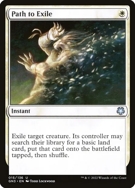 Path to Exile, Magic card GN3 15 — Game Night: Free-for-All set