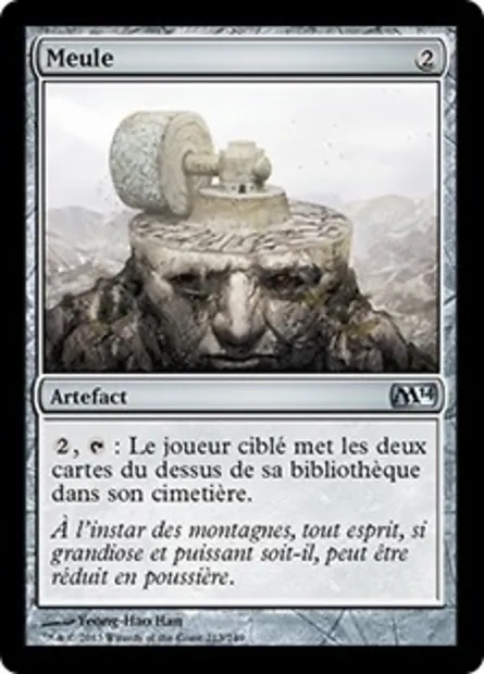Meule, carte Magic M14 213 — extension Magic 2014