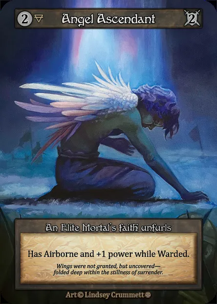 Angel Ascendant, carte Sorcery GOT 018 — extension Gothic