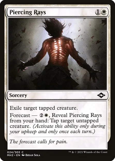 Piercing Rays, Magic card MH2 24 — Modern Horizons 2 set