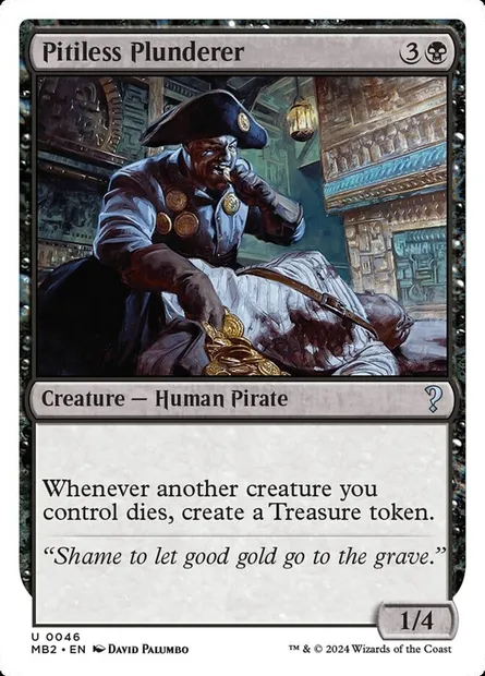 Saccageur impitoyable, carte Magic MB2 46 — extension Mystery Booster 2