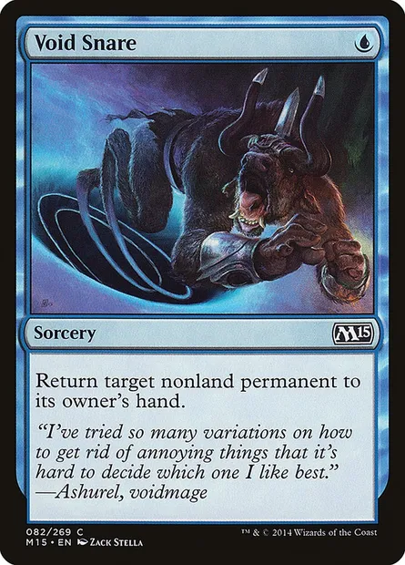 Void Snare, Magic card M15 82 — Magic 2015 set