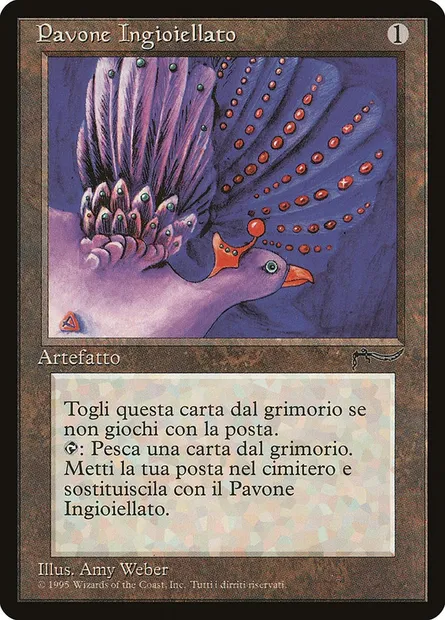 Jeweled Bird, Magic card RIN 128 — Rinascimento set