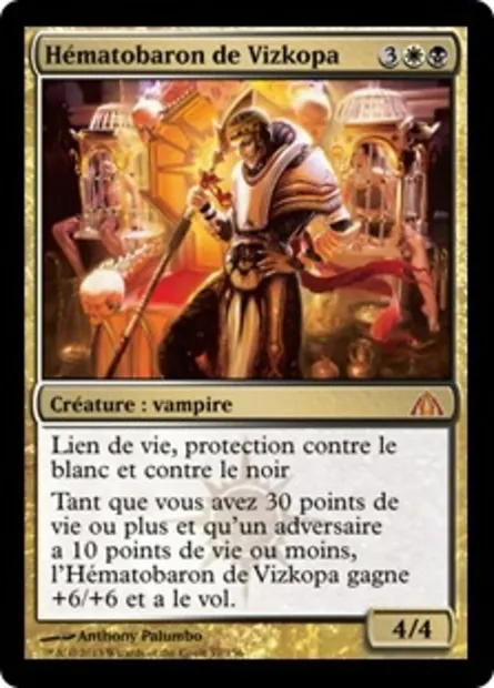 Hématobaron de Vizkopa, carte Magic DGM 57 — extension Le labyrinthe du dragon
