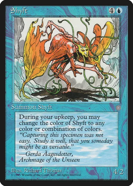 Shanje, carte Magic ICE 96 — extension Ere Glaciaire