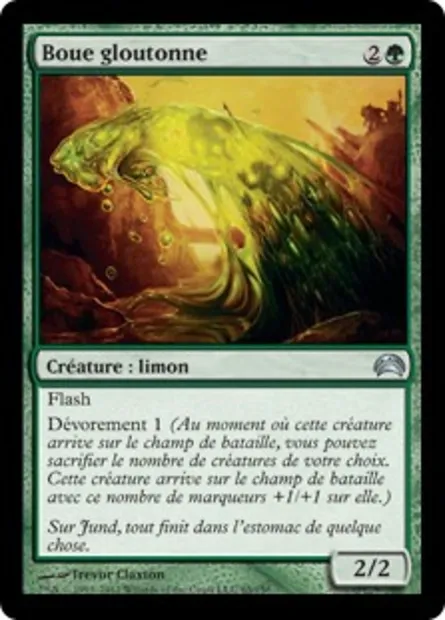 Boue gloutonne, carte Magic PC2 65 — extension Planechase 2012
