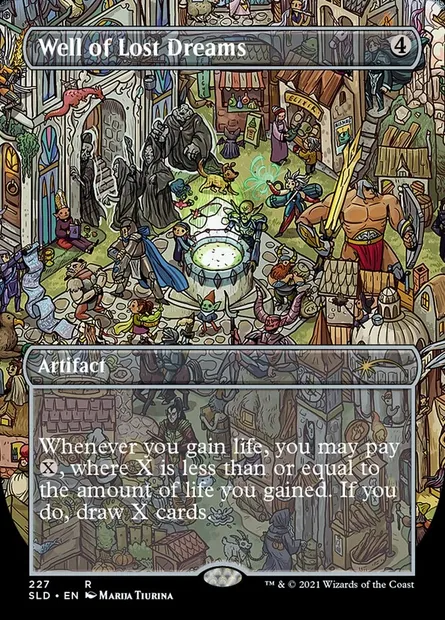 Puits des songes perdus, carte Magic SLD 227 — extension Secret Lair Drop