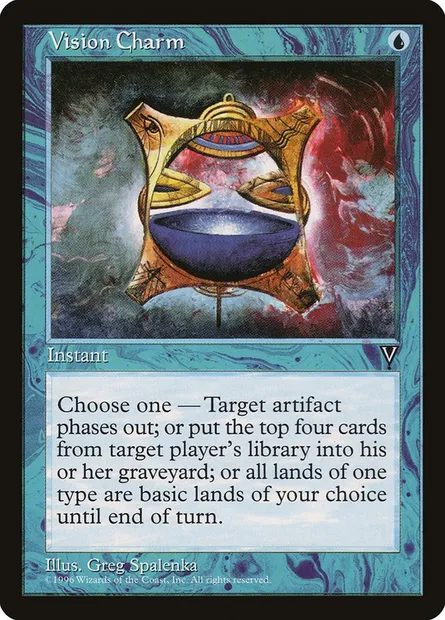 Vision Charm, Magic card VIS 49 — Visions set