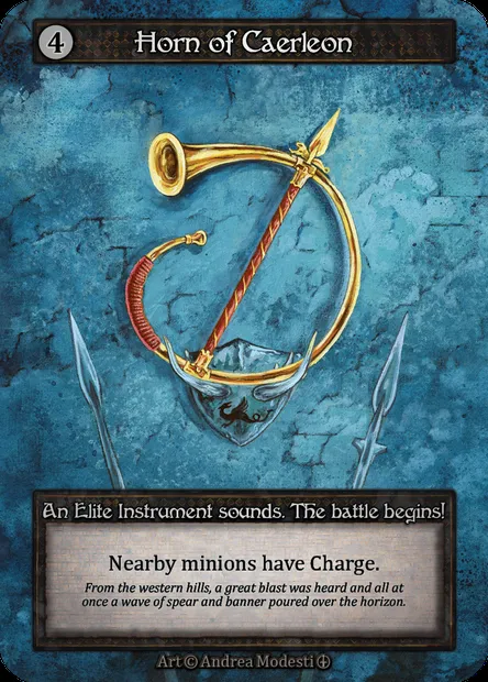 Horn of Caerleon, carte Sorcery ATH 173 — extension Arthurian Legends