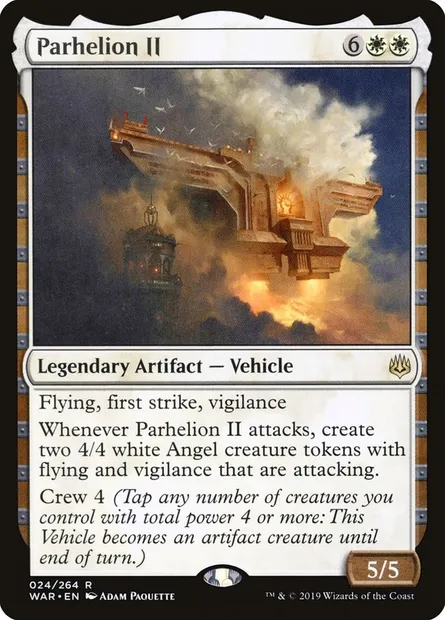 Parhelion II, Magic card WAR 24 — War of the Spark set