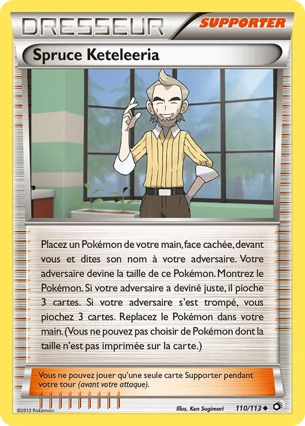 Cedric Juniper, carte Pokémon LTR 110 — extension Legendary Treasures