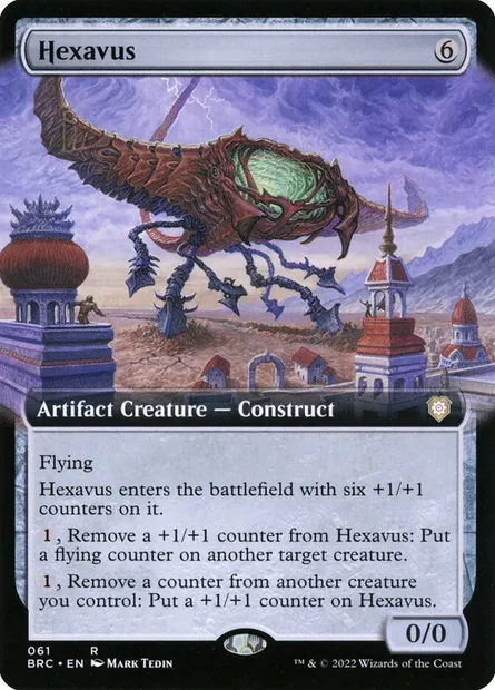 Hexavus, carte Magic BRC 61 — extension The Brothers' War Commander
