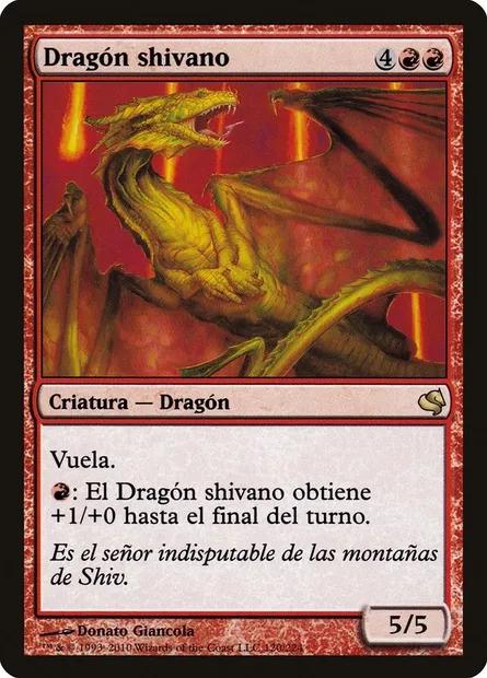 Dragon shivân, carte Magic PS11 120 — extension Salvat 2011