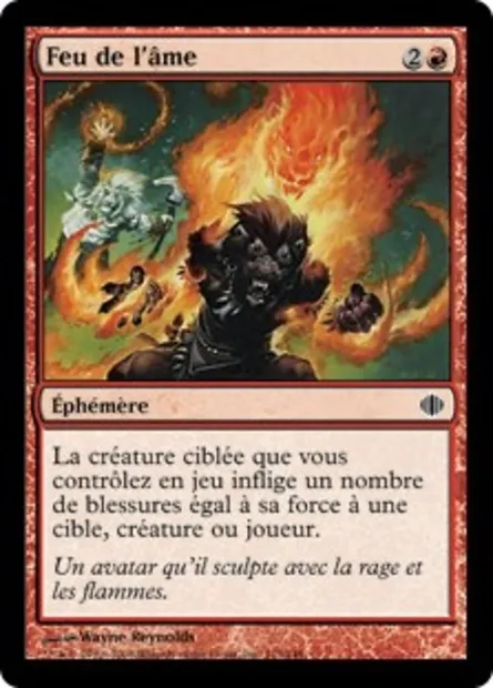 Feu de l'âme, carte Magic ALA 115 — extension Les éclats d'Alara
