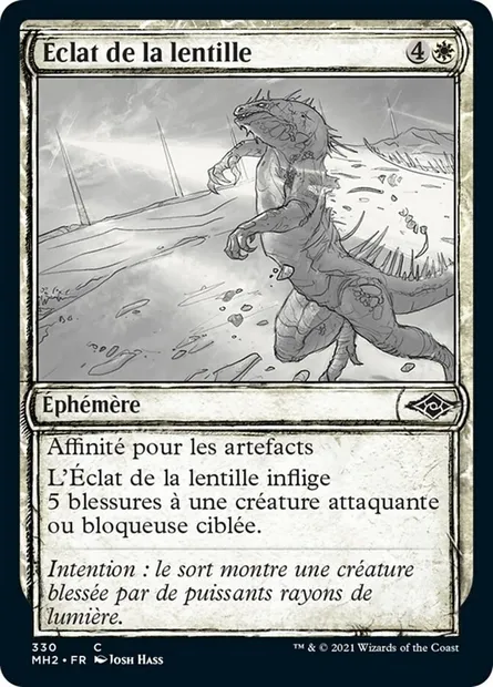 Éclat de la lentille, carte Magic MH2 330 — extension Horizons du Modern 2