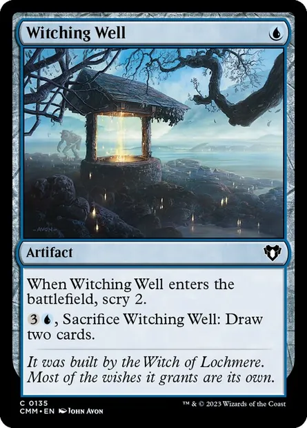Witching Well, Magic card CMM 135 — Commander Masters set