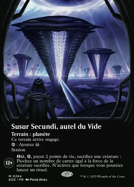 Susur Secundi, autel du Vide, carte Magic EOE 284 — extension Edge of Eternities