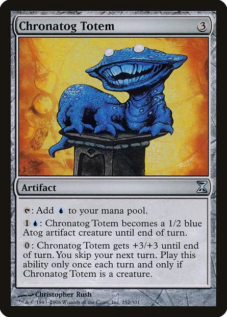 Chronatog Totem, Magic card TSP 252 — Time Spiral set