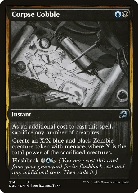 Réparation de cadavre, carte Magic DBL 214 — extension Innistrad : Double Programme