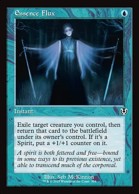 Flux d'essence, carte Magic INR 354 — extension Innistrad Remastered