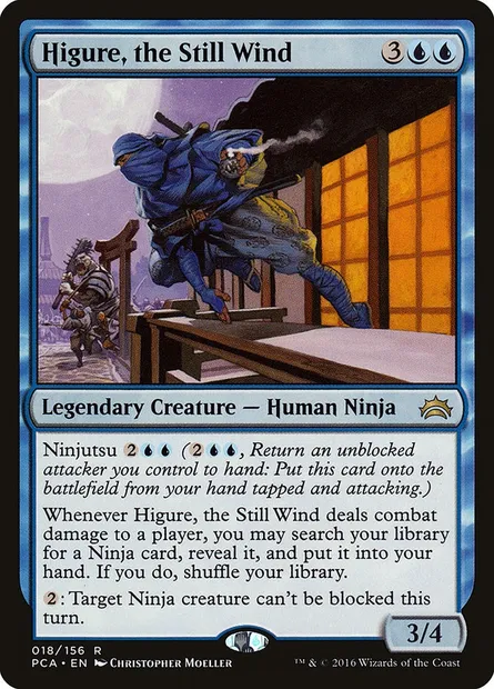 Higure, the Still Wind, Magic card PCA 18 — Planechase Anthology set