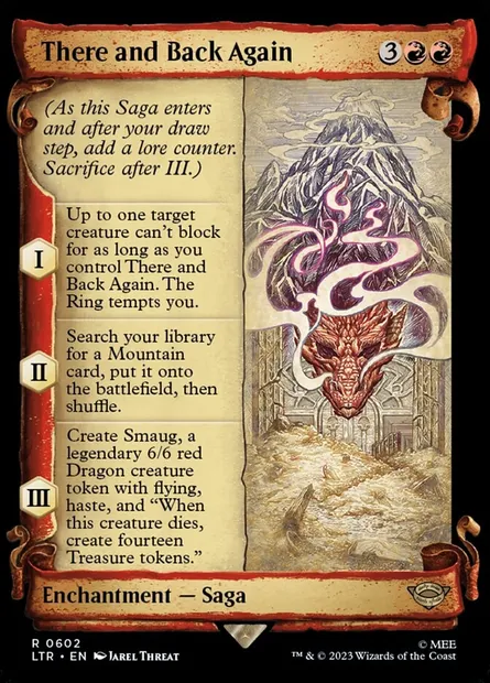 There and Back Again, Magic card LTR 602 — The Lord of the Rings: Tales of Middle-earth set