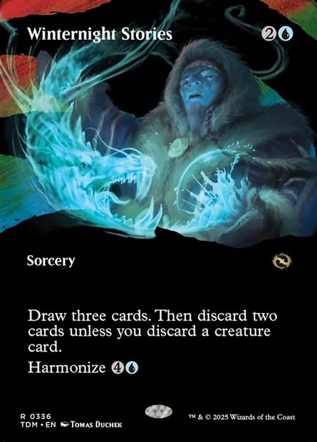 Winternight Stories, Magic card TDM 336 — Tarkir: Dragonstorm set