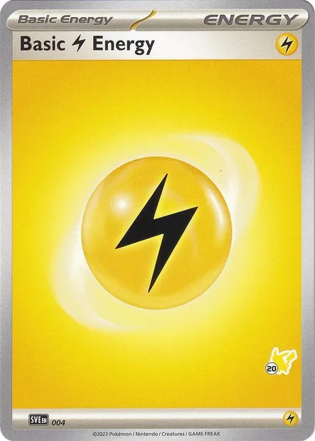 Basic Lightning Energy, Pokémon card BA24 004-20 — Battle Academy 2024 set