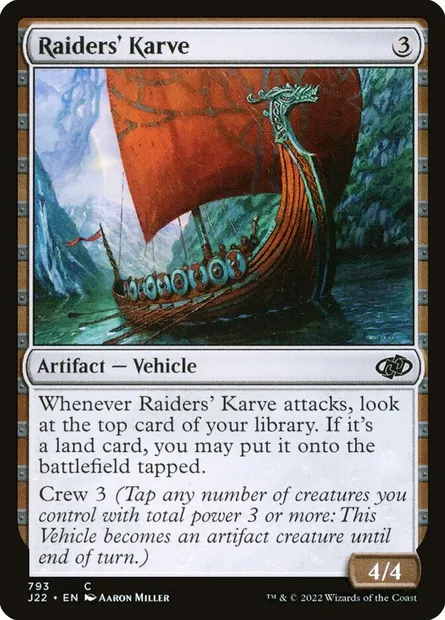 Raiders' Karve, Magic card J22 793 — Jumpstart 2022 set