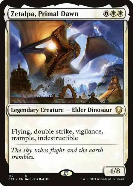 Zetalpa, Primal Dawn, Magic card C21 112 — Commander 2021 set