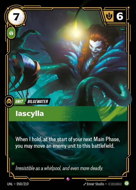 Iascylla, Riftbound card UNL 050 — Unleashed set