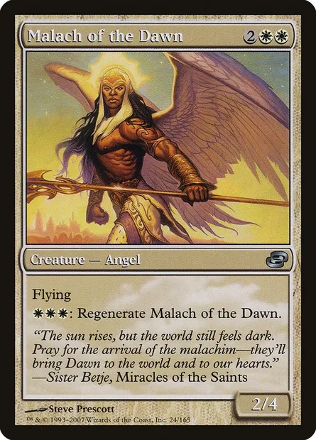 Malach of the Dawn, Magic card PLC 24 — Planar Chaos set