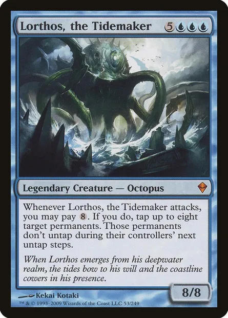 Lorthos, the Tidemaker, Magic card ZEN 53 — Zendikar set