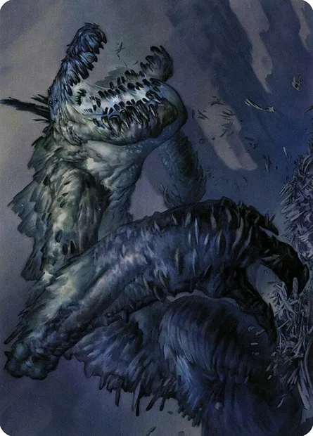 Necrogoyf // Necrogoyf, carte Magic AMH2 31 — extension Modern Horizons 2 Art Series