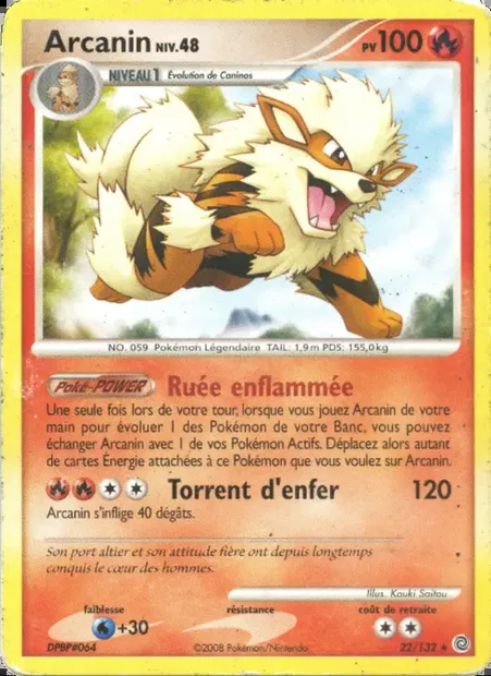 Arcanin, carte Pokémon SW 22 — extension Merveilles Secrètes