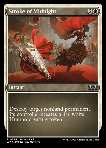 Stroke of Midnight, Magic card WOE 375 — Wilds of Eldraine set