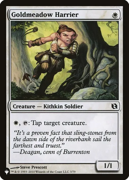Goldmeadow Harrier, Magic card PLST DDF-3 — The List set