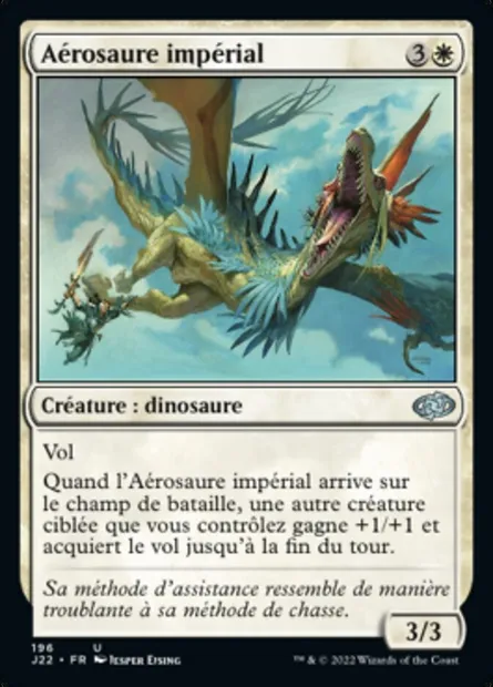 Aérosaure impérial, carte Magic J22 196 — extension Jumpstart 2022