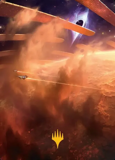 Adagia, Windswept Bastion // Adagia, Windswept Bastion, Magic card AEOE 29 — Edge of Eternities Art Series set
