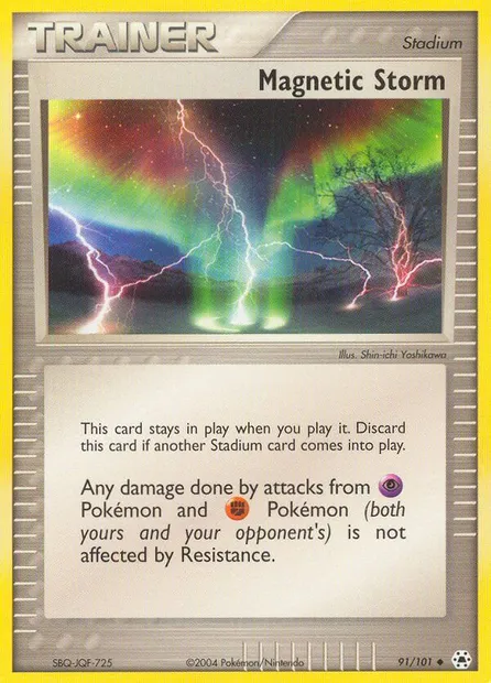 Magnetic Storm, Pokémon card HL 91 — Hidden Legends set