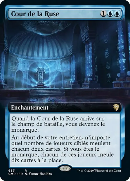 Cour de la Ruse, carte Magic CMR 633 — extension Commander Legends