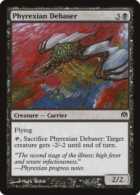 Phyrexian Debaser, Magic card DDE 10 — Duel Decks: Phyrexia vs. the Coalition set