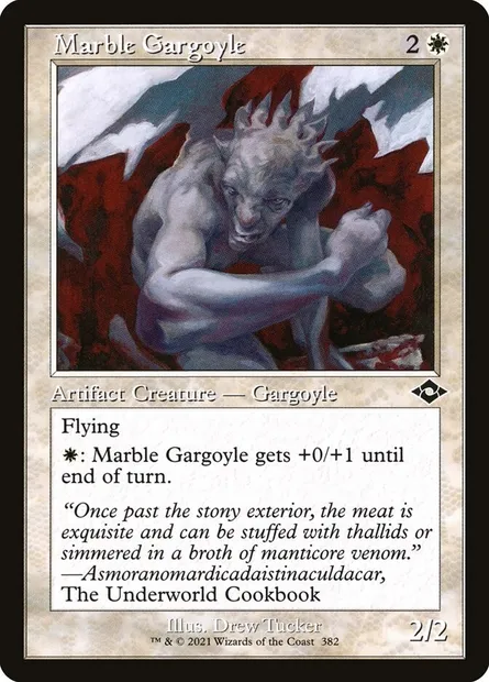 Marble Gargoyle, Magic card MH2 382 — Modern Horizons 2 set