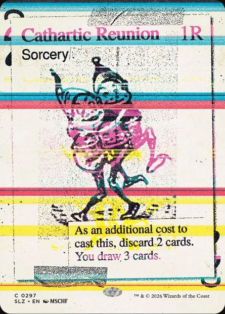 Cathartic Reunion, Magic card SLZ 297 — The Zeta Set set