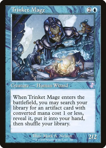 Trinket Mage, Magic card TSR 320 — Time Spiral Remastered set