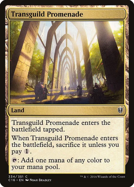 Transguild Promenade, Magic card C16 334 — Commander 2016 set