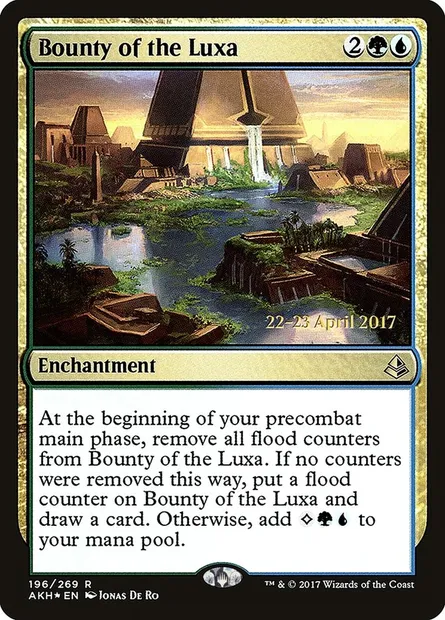 Don du Luxa, carte Magic PAKH 196s — extension Amonkhet Promos